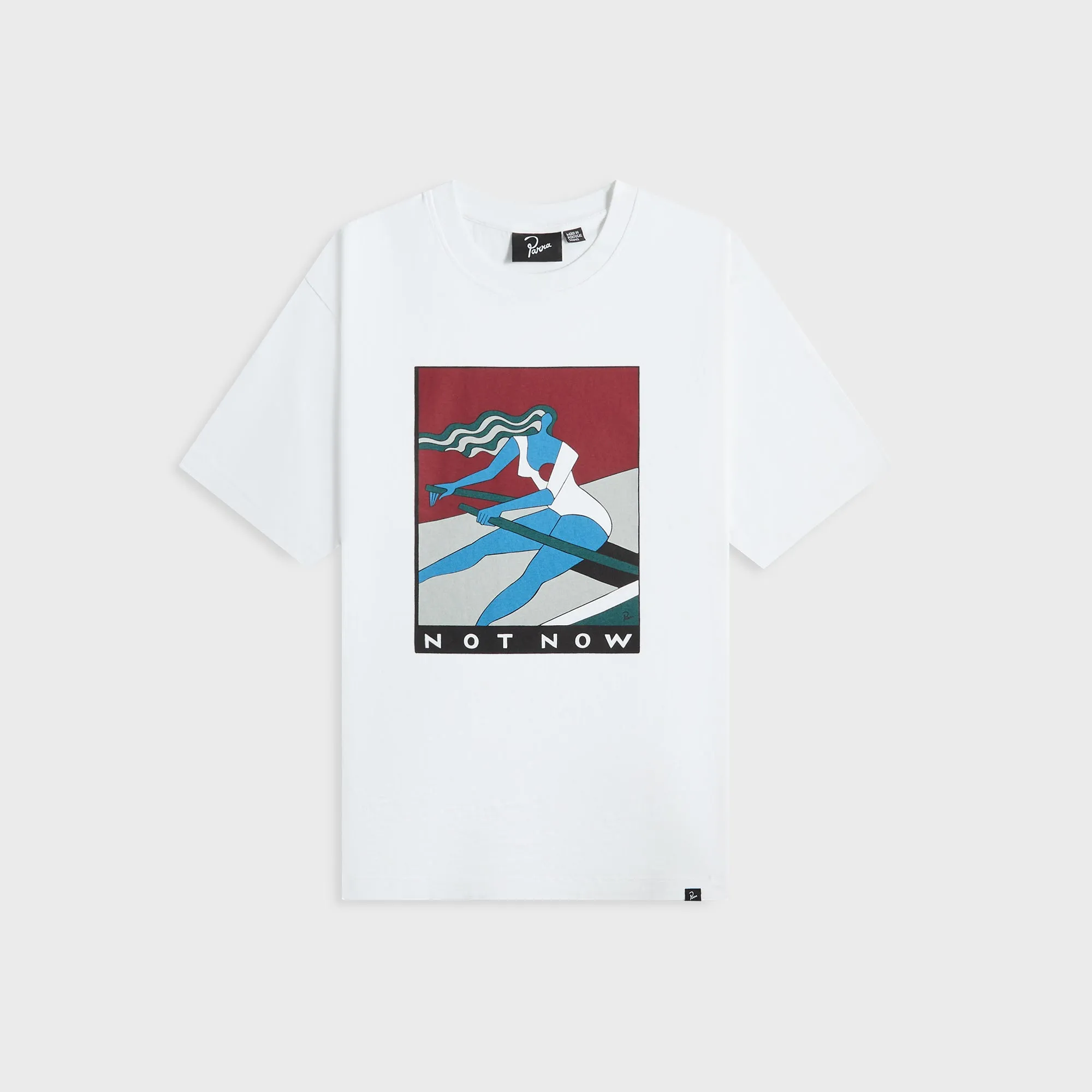 Yoga class by Parra Into Nowhere Tee - White