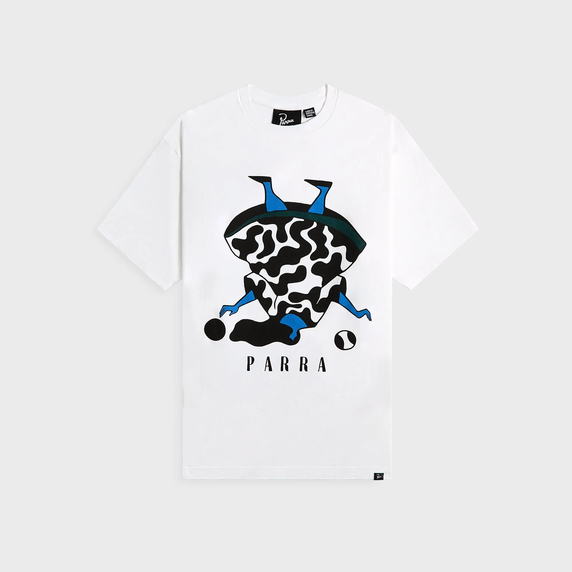 Timeless Must-Have Quick Slip by Parra No Regrets Tee - White