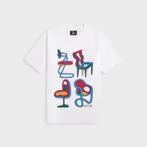 Sporty Appeal by Parra Unreasonable Chairs Tee - White