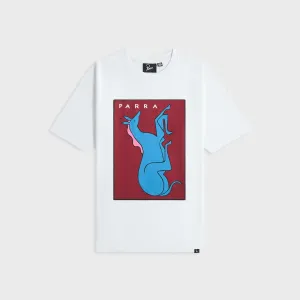 Chic Fit Timeless Look Wear by Parra Vertical Horse Tee - White
