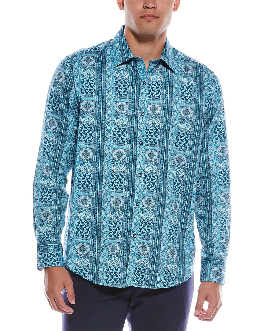 Evening Elegance Limited Edition Robert Graham Kedron Classic Fit Woven Shirt