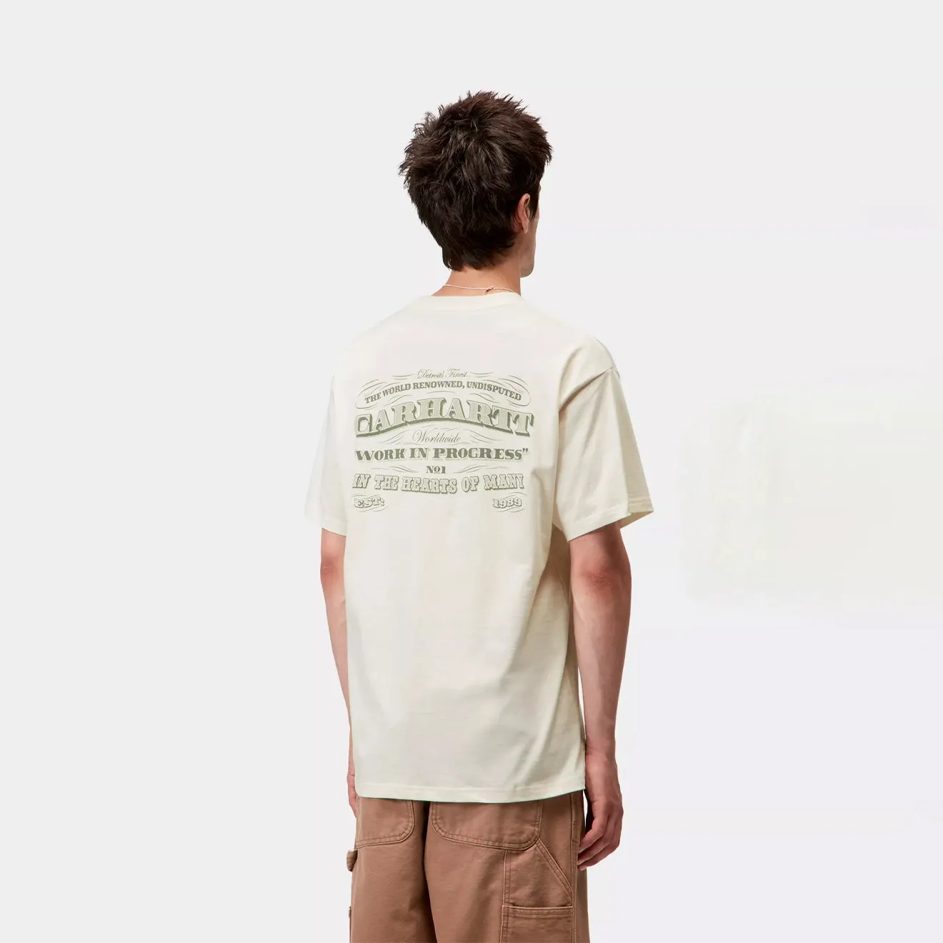 Comfort Apparel Carhartt WIP S/S 3 One 3 T-Shirt Wax