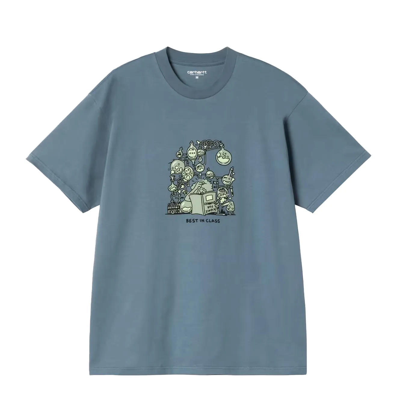 OekoTexCertified Carhartt WIP S/S Beaker T-Shirt Angelite