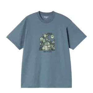 OekoTexCertified Carhartt WIP S/S Beaker T-Shirt Angelite