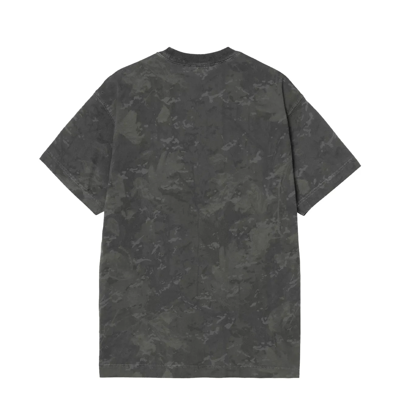 Carhartt WIP S/S Camo Combi T-Shirt Camo Combi Green / Graphite Garment Dyed Solid color purity
