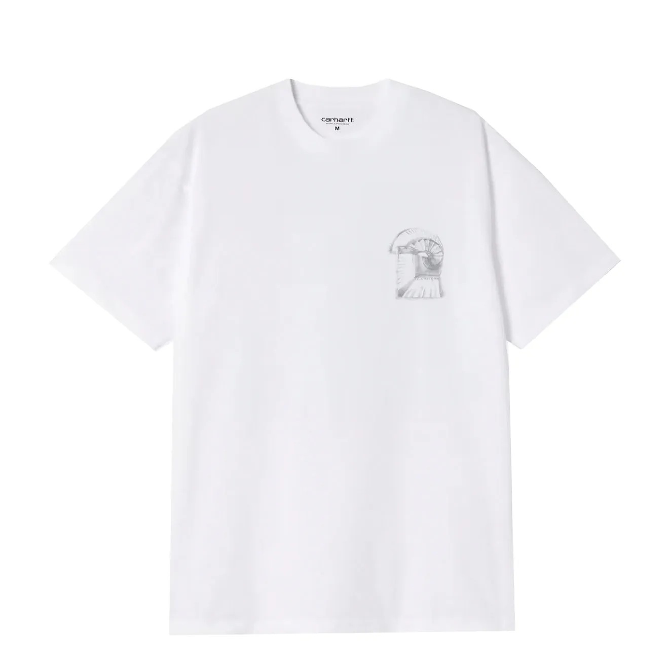 Carhartt WIP S/S Okniceok 02 T-Shirt White Stylish Casual Teenager coolness
