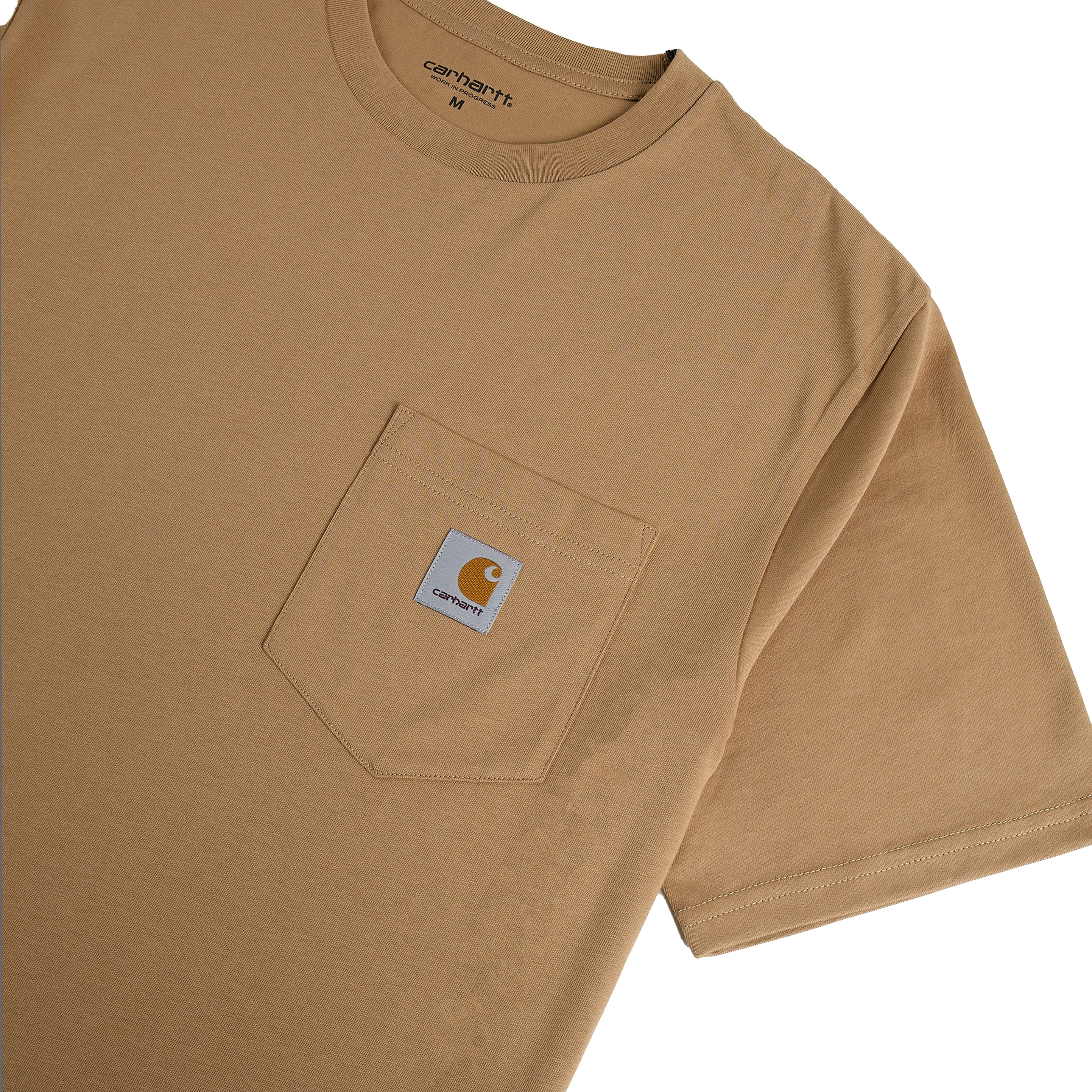 Chafe Free Armhole Soft Material Carhartt WIP S/S Pocket T-Shirt Peanut