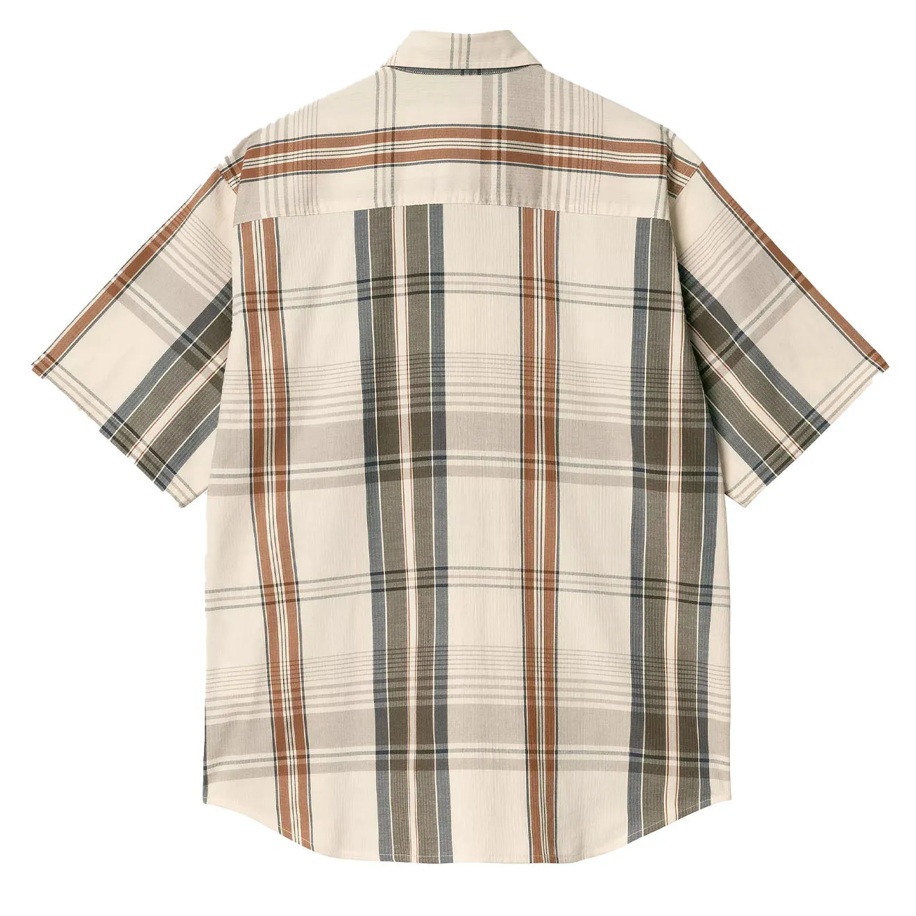 Team Building Carhartt WIP S/S Roslin Shirt Roslin Check / Natural / Wax