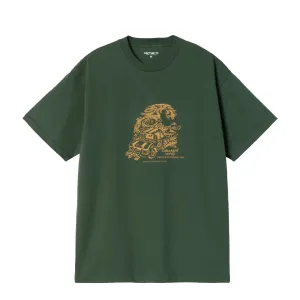 Thermoregulating Fabric Soft and Flexible Carhartt WIP S/S Unit T-Shirt Sycamore Tree