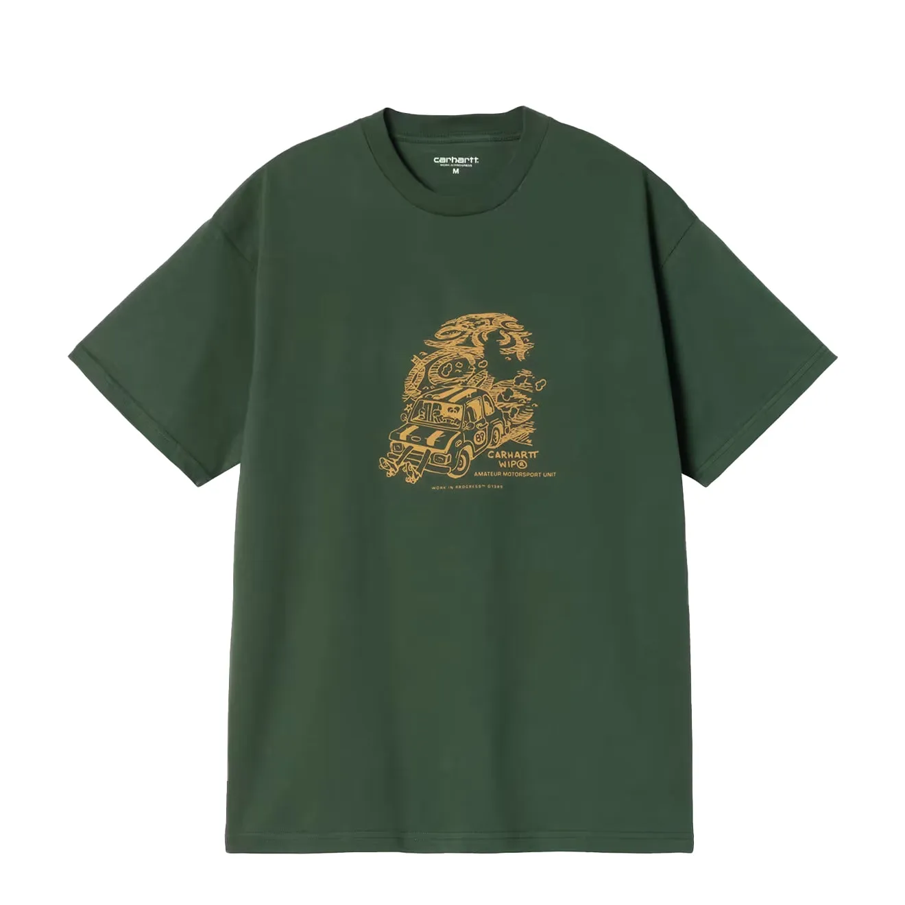 SoftenedNeckline Adjustable Fit Carhartt WIP S/S Unit T-Shirt Sycamore Tree