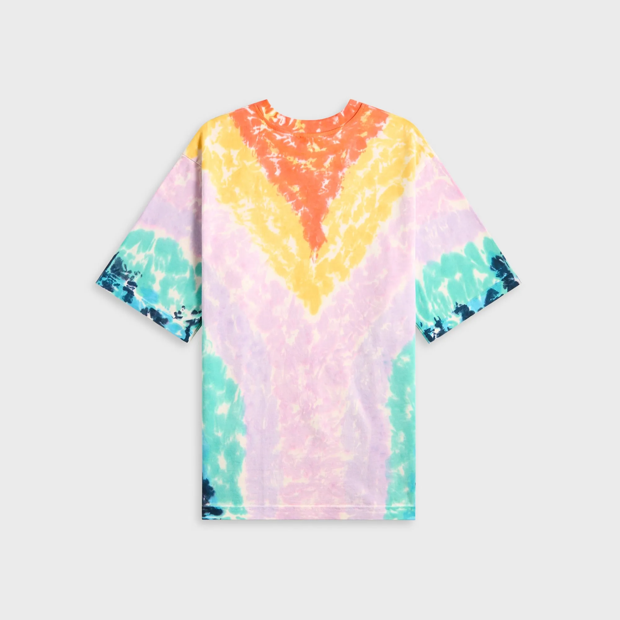 Casablanca Printed Oversized Tie Dye Surf Trip Tee - Multicolor safe for skin
