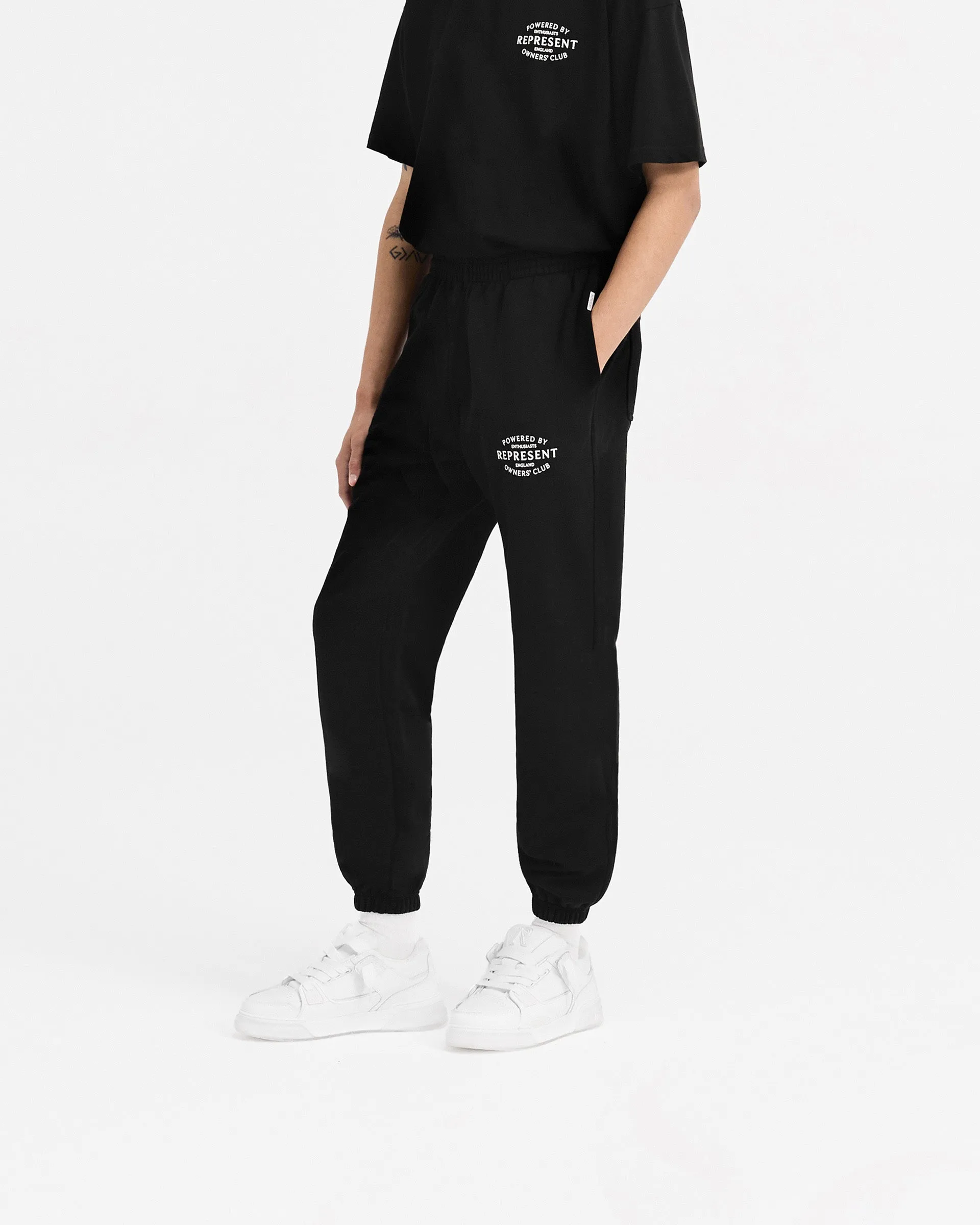 Represent Owners Club Stamp Sweatpant - Jet Black TaglessLabel