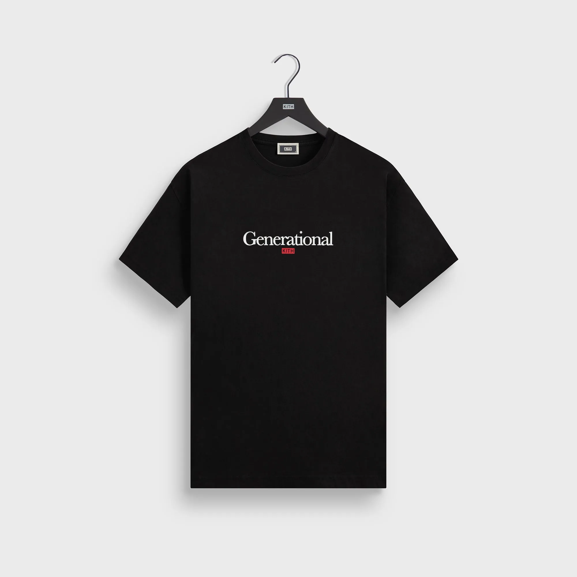 Outdoor Style Trend Kith Generational Quote Tee - Black