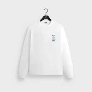 Kith & Kin Botanical Long Sleeve Tee - White Hypoallergenic Fibers AdvancedMoistureManagement