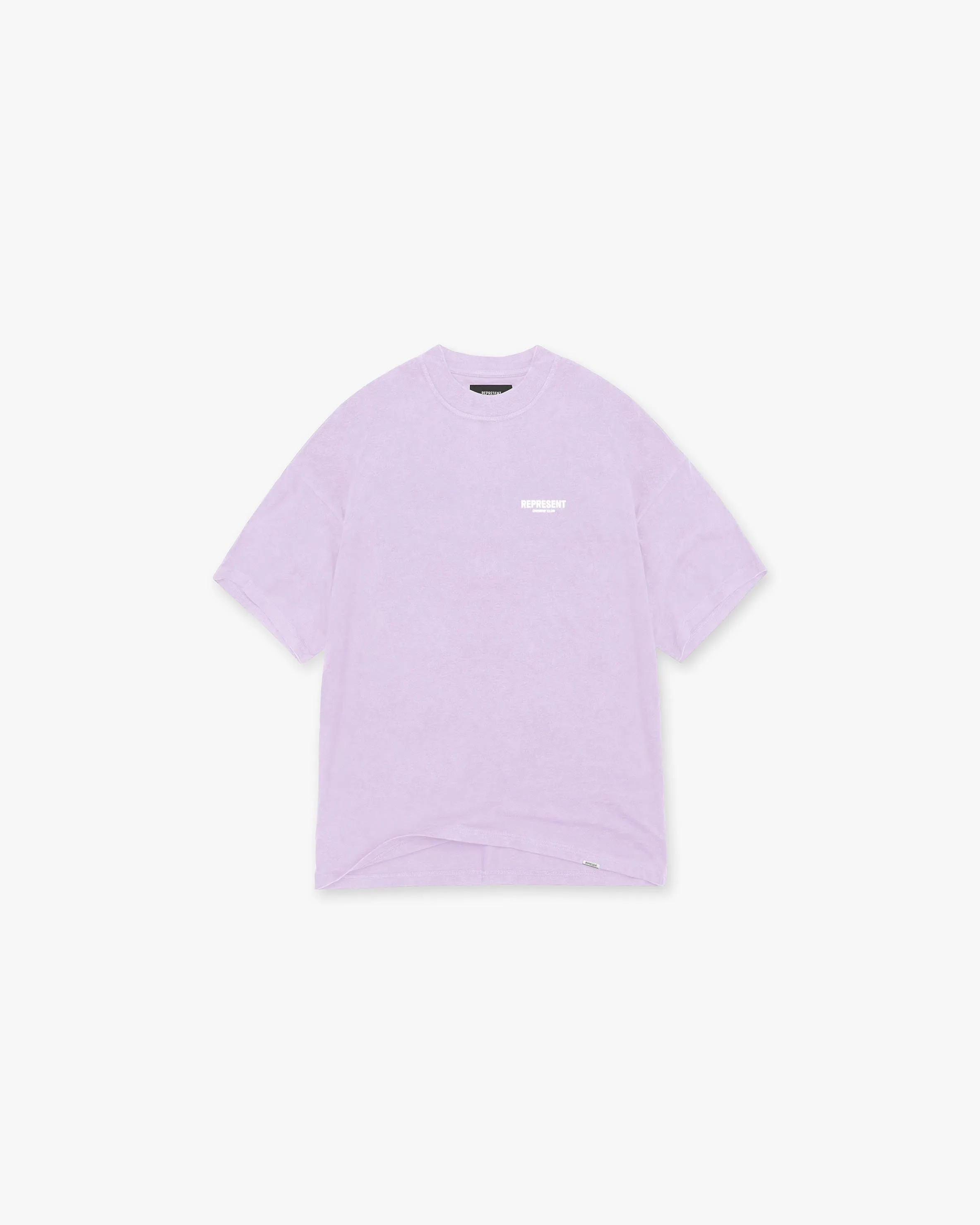 Comfortable And Trendy Wrinkle Resistant Material Represent Owners Club T-Shirt - Pastel Lilac