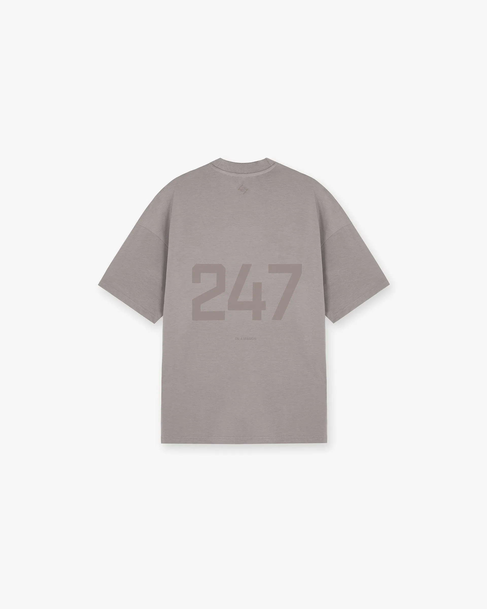 247 Oversized T-Shirt - Cinder Sporty Layer