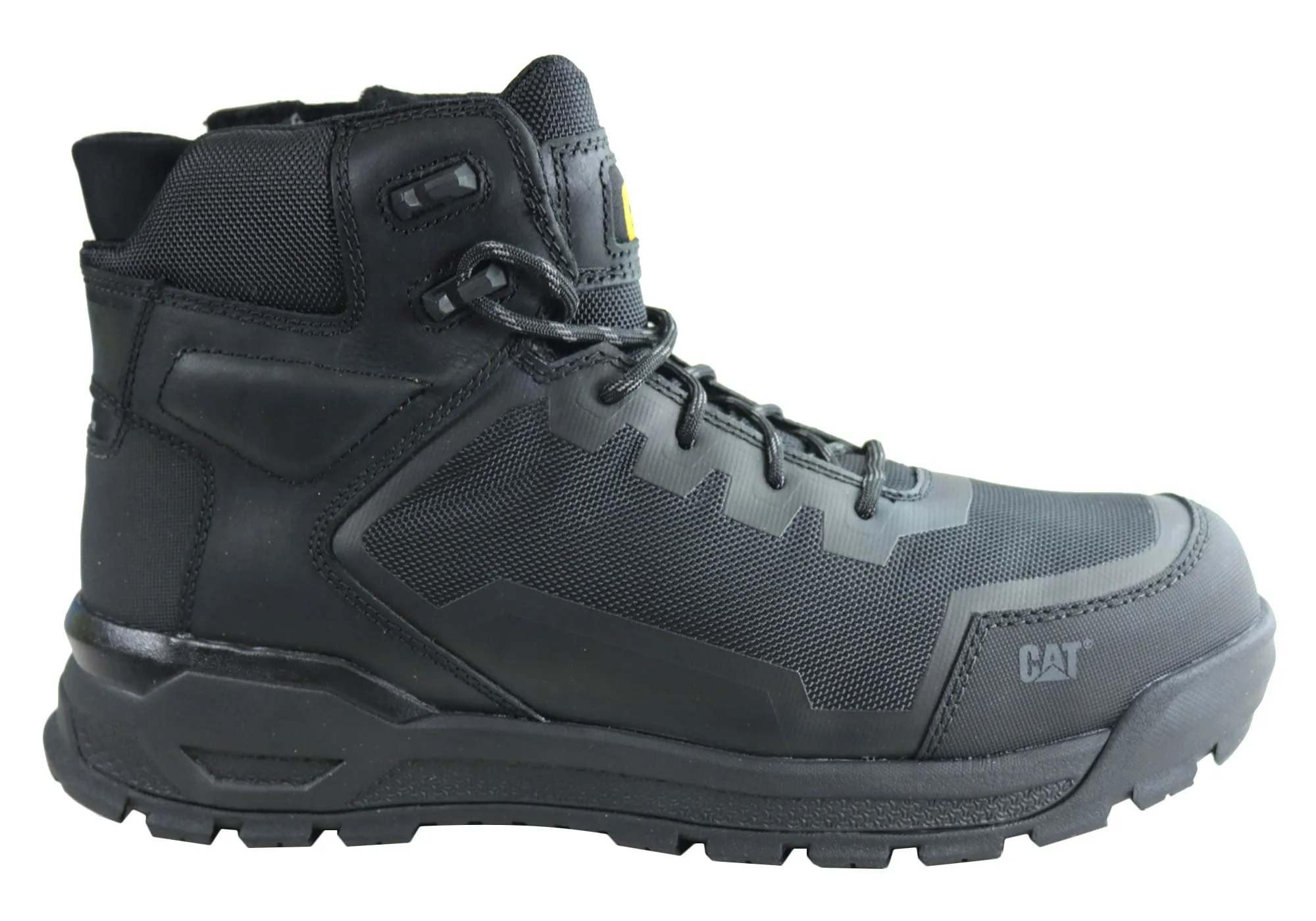 Rugged Built Mountain Hike Caterpillar Propulsion Composite Toe Mens Comfortable Work Boots
