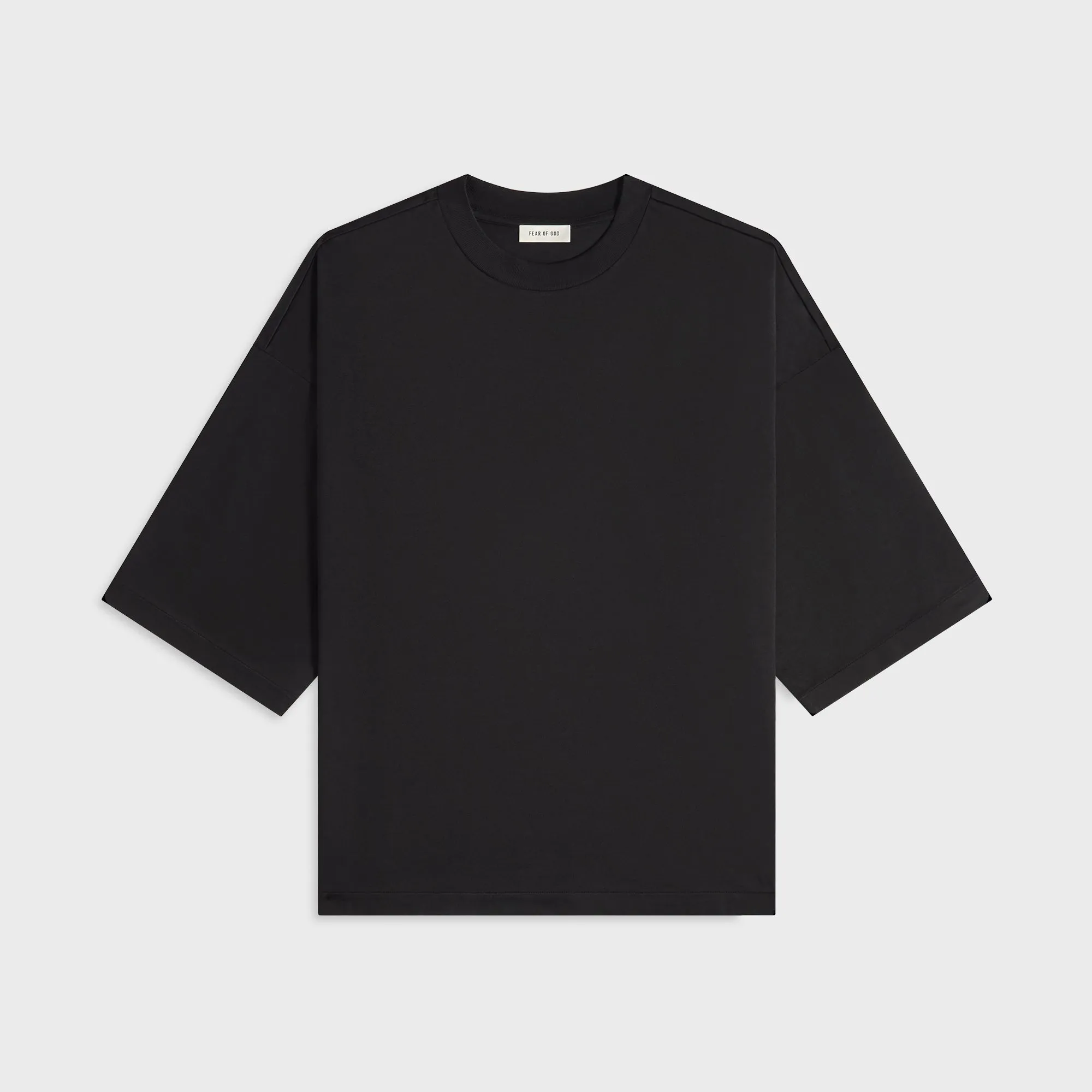 Cozy Wear Quick Dry Comfort Fear of God Relaxed Tee - Black