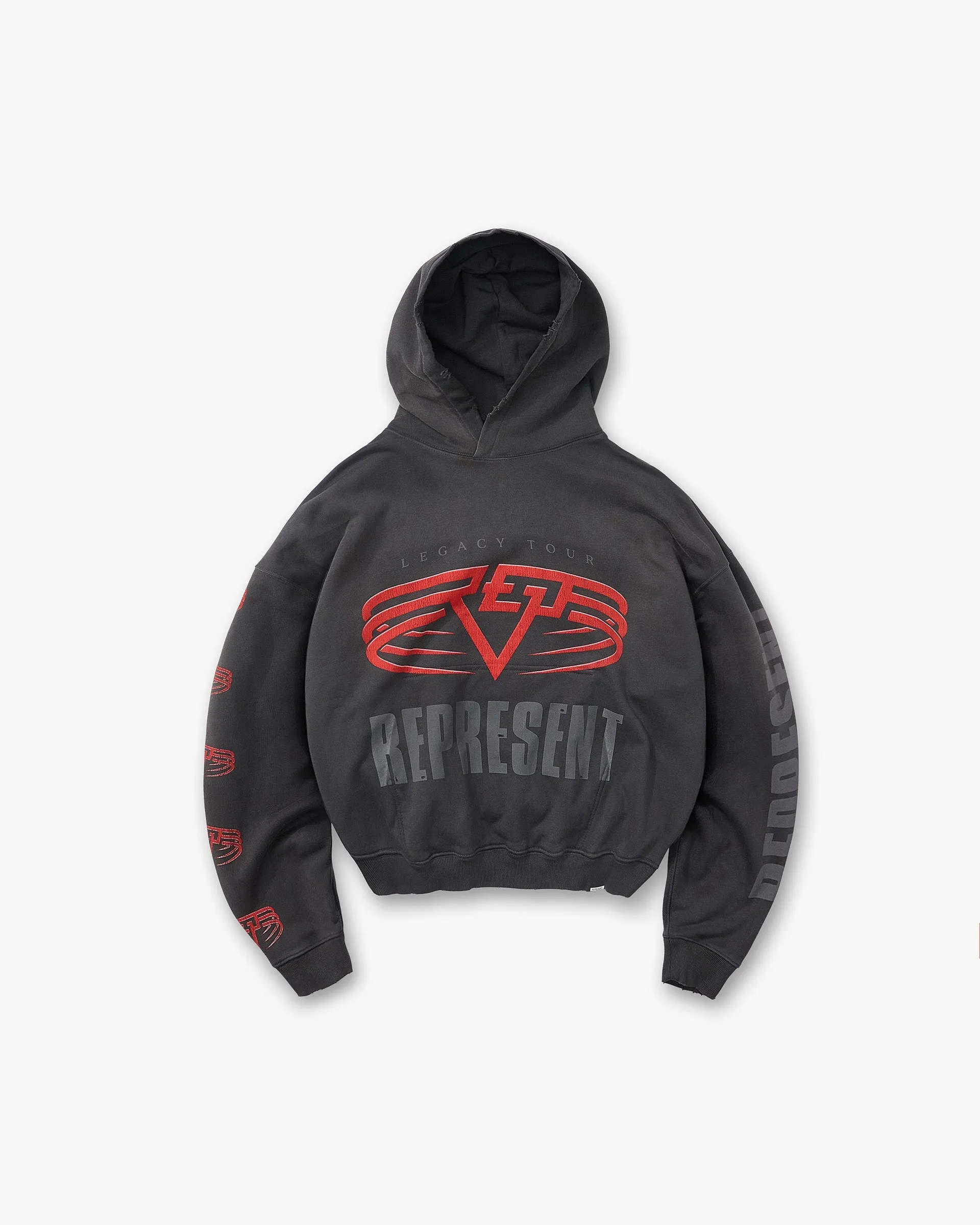 product abstract mystery Reversible Living Legacy Tour Hoodie - Sun Fade Grey