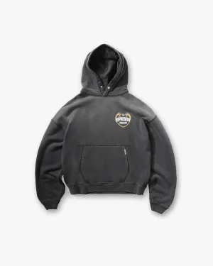 Represent Angel Border Hoodie - Stained Black product sporty style statement