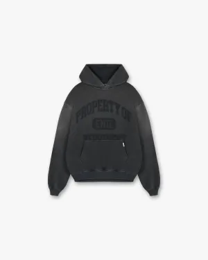 Warm Represent X End Property Of Hoodie - Stained Black