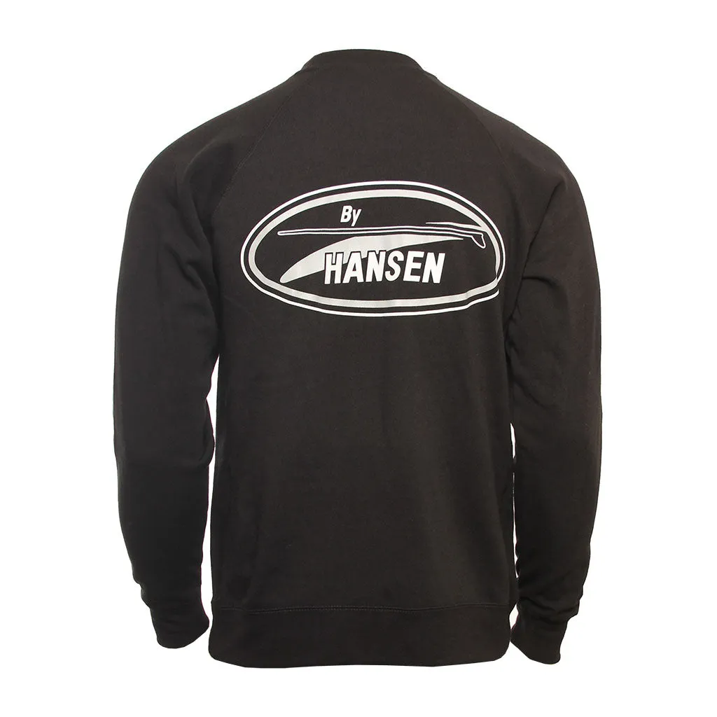 running suitable Hansen Mens Sweatshirt Original Logo Crew