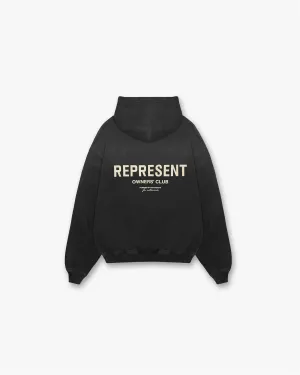 Athletic Wear Represent Owners Club Hoodie - Aged Black