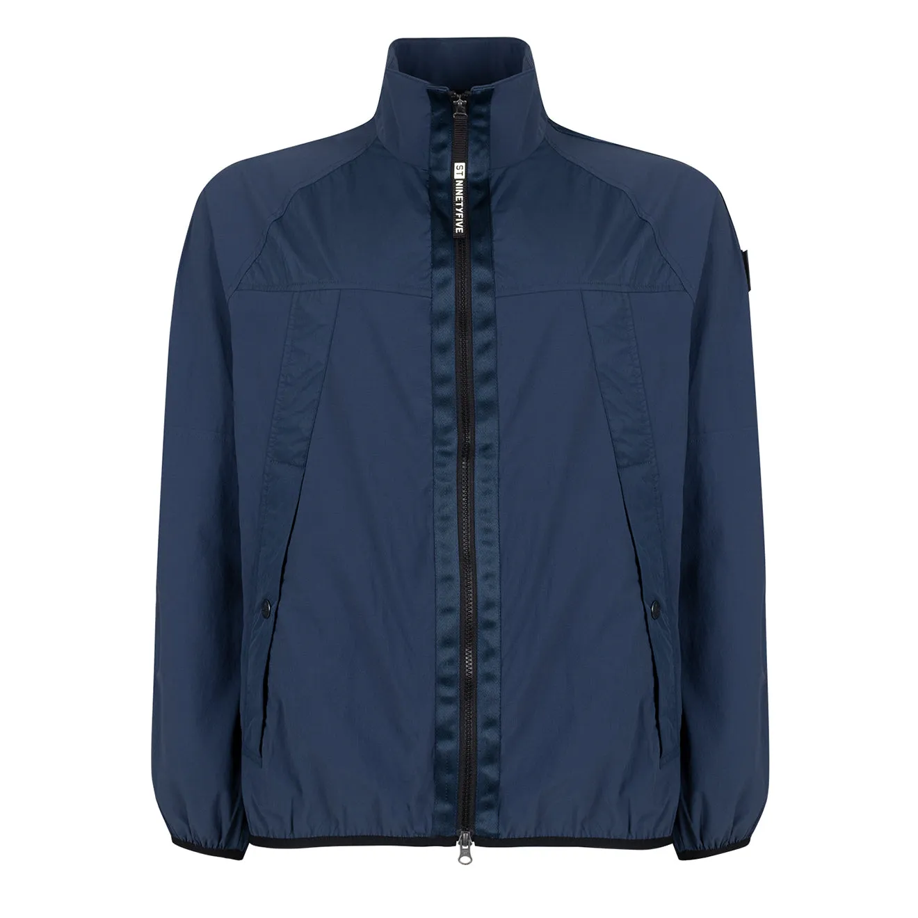 ST95 4 Way Stretch Zip Through Navy Eco Friendly Coating