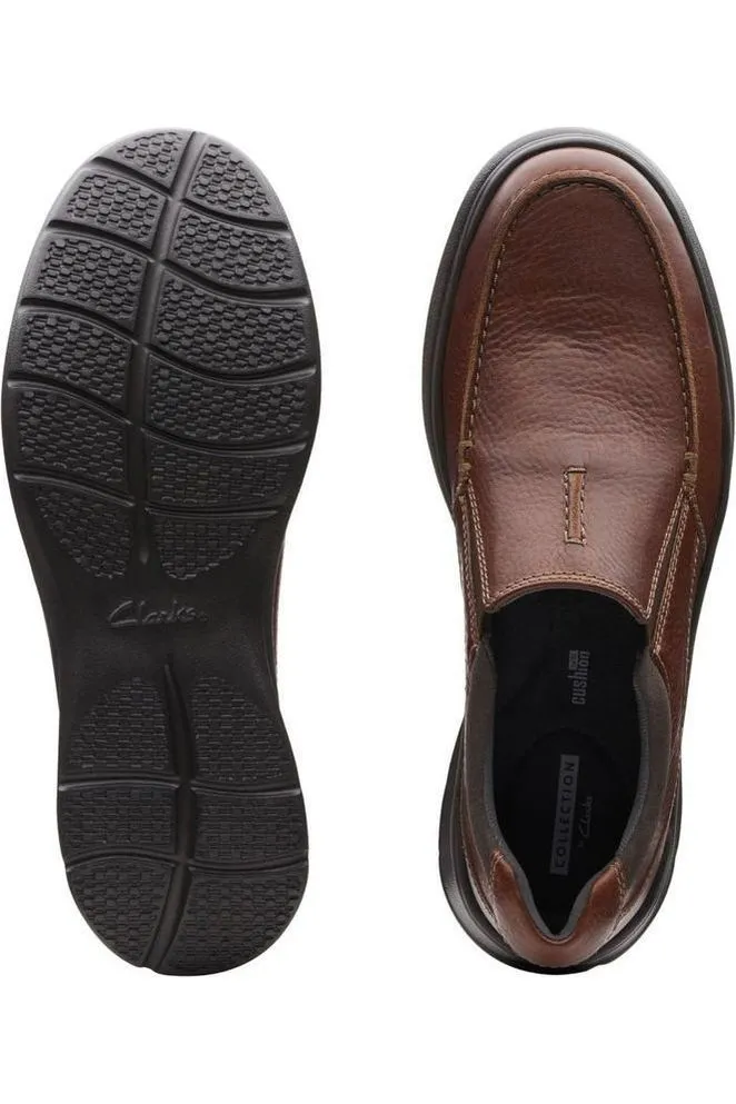 Clarks Cotrell Free Tobacco Leather orthopedic Arch support