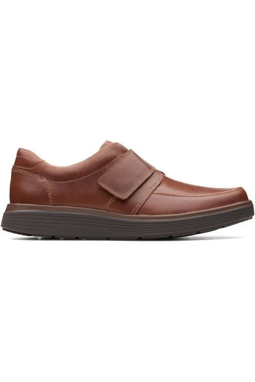Baby Soft Closet Core Clarks Un Abode Strap dark tan Extra Wide