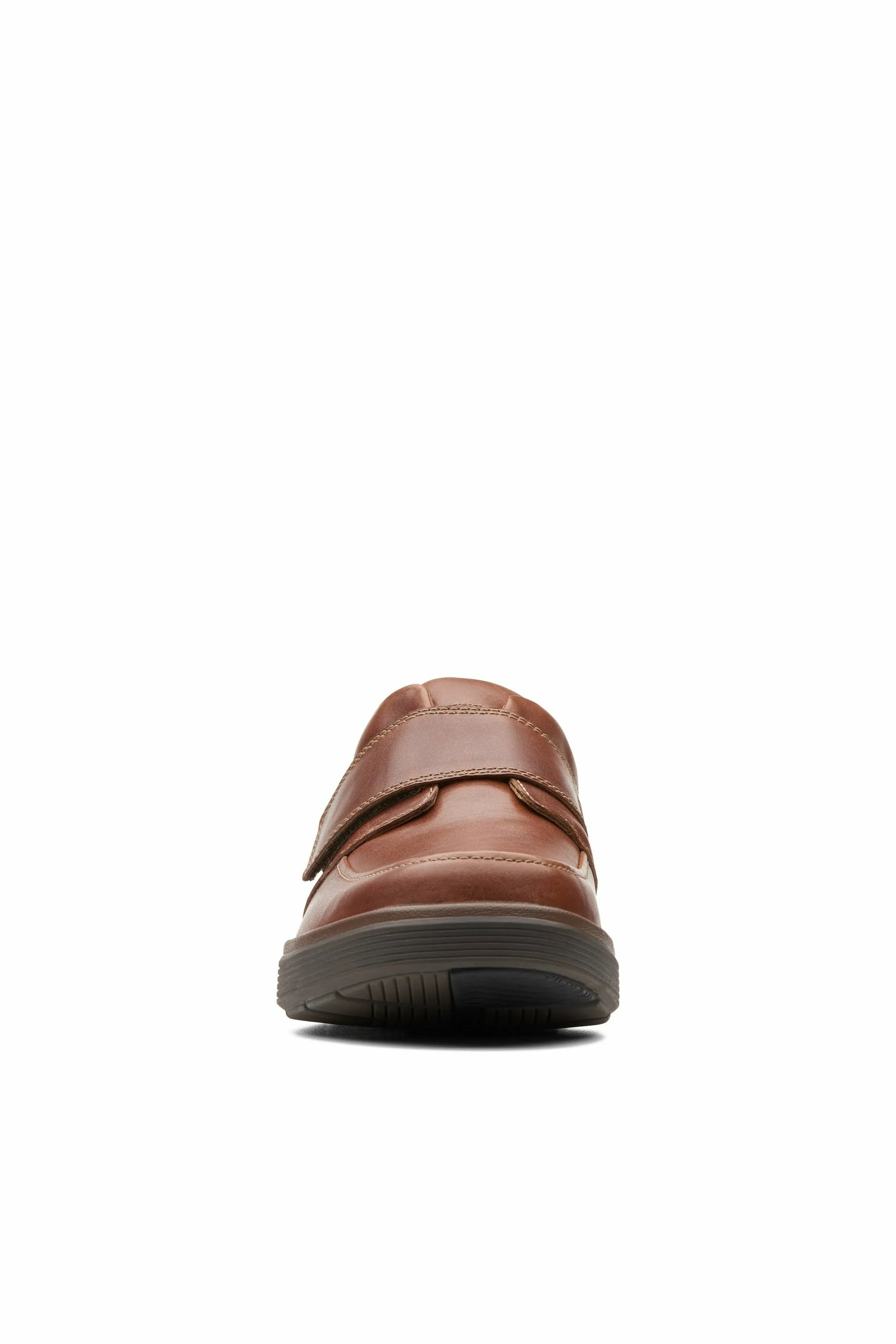 Clarks Un Abode Strap dark tan Extra Wide Shock Guard Proprioception Enhance