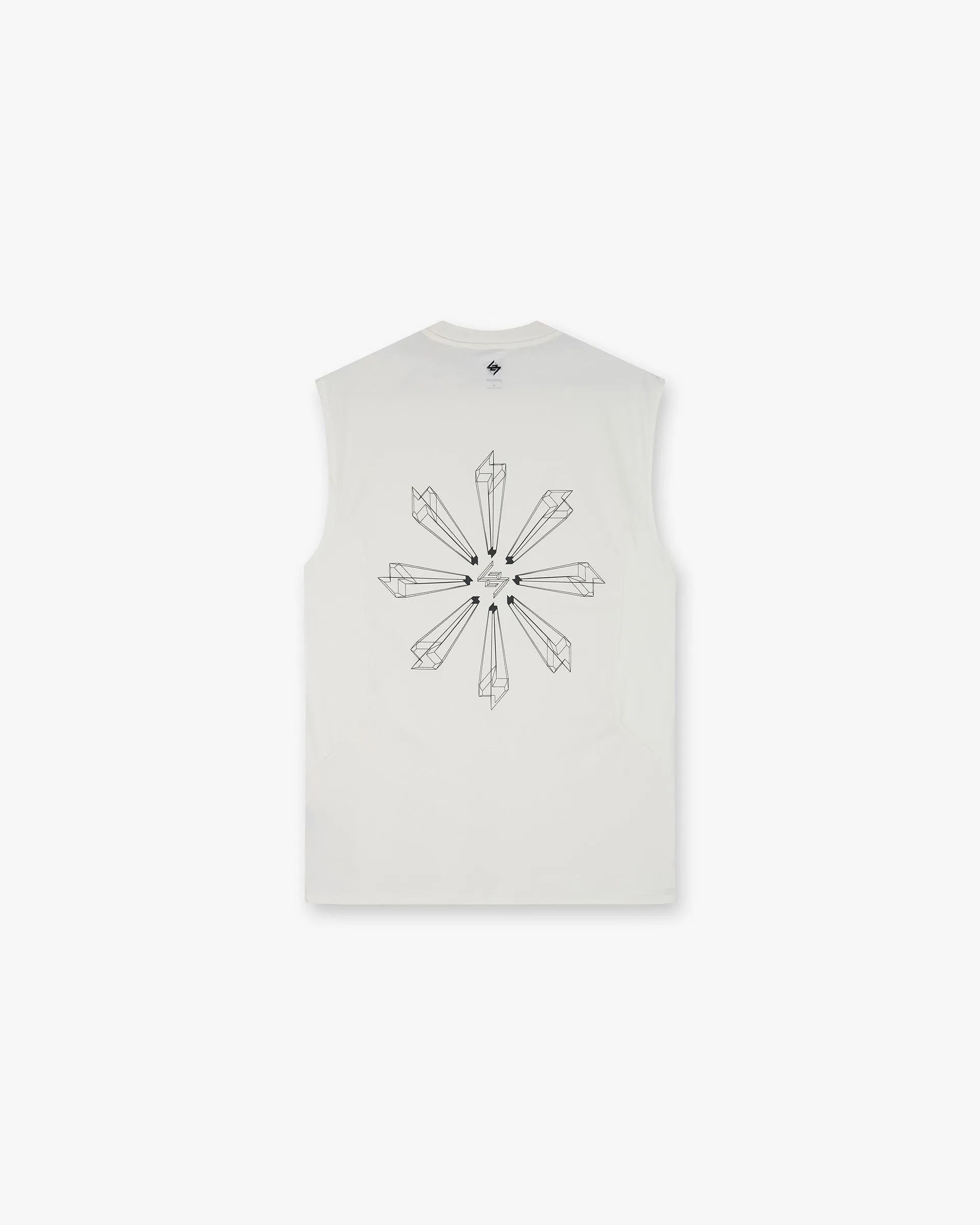 Running Gear 247 Uprising Oversized Tank - Flat White