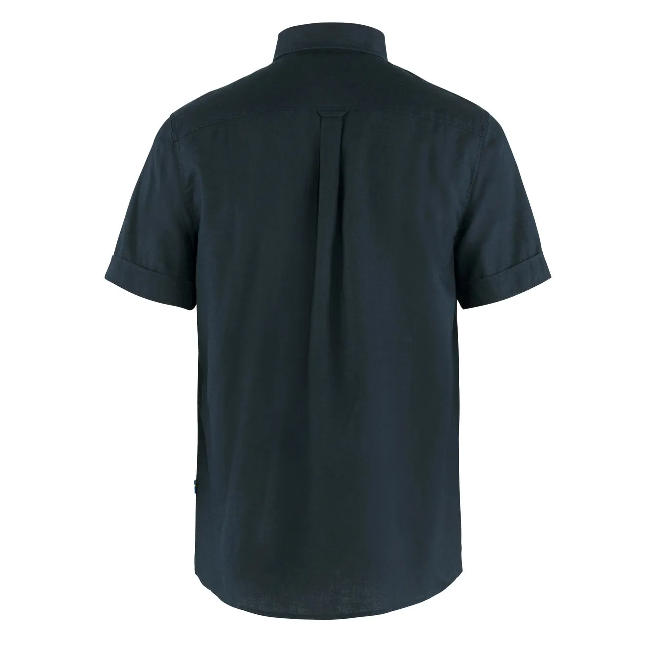 Plus Size Fit Classic Color Fjallraven Ovik Travel Shirt SS Dark Navy