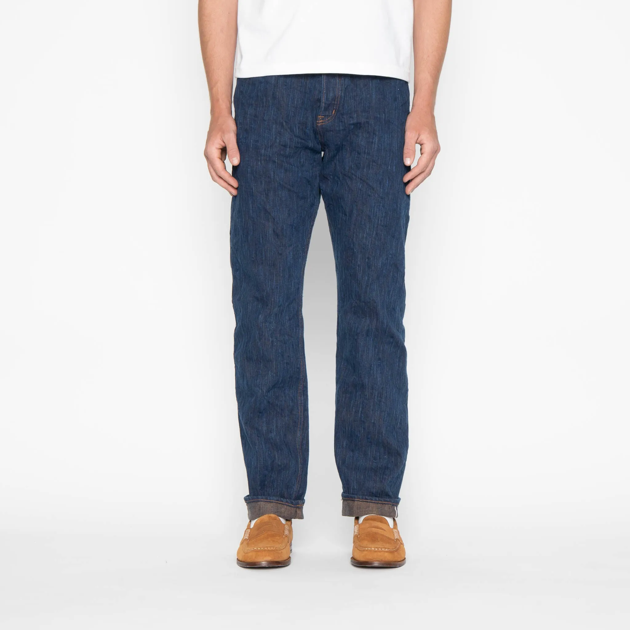 Perfect Waist Weird Guy - MIJ15 - Hand Dyed Natural Indigo Kakishibu Intangible Cultural Treasure Selvedge Denim