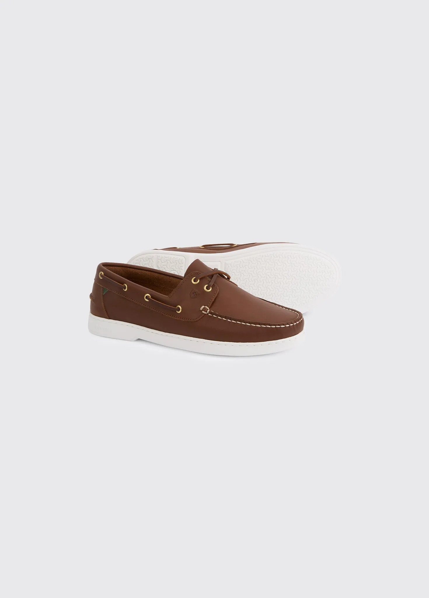 Oceania Mens dubarrylite? Two Eye-Tie Moccasin - Brown Street Pulse Simple Comfort Design