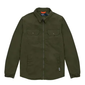 Casual Wear Polo Ralph Lauren Water-Repellent Shirt Jacket Dark Sage
