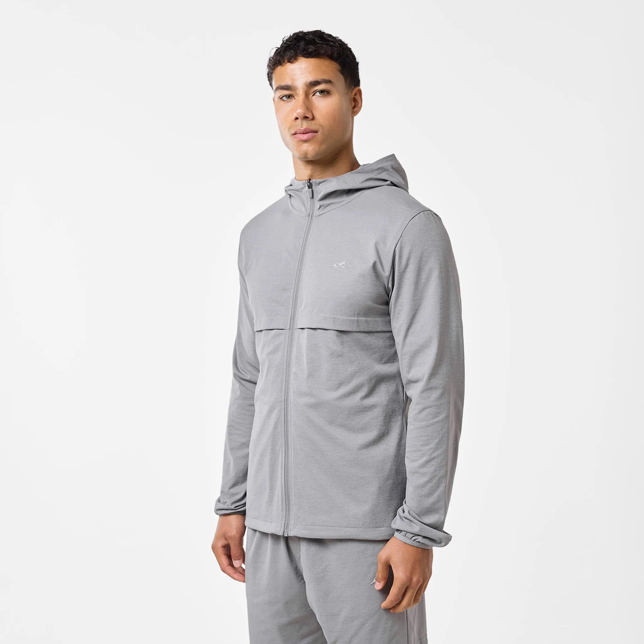Comfy Feel product hat style statement Endurance FZ Hoodie | Grey
