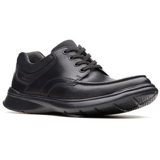 Smart Sport Refined Line Clarks Mens Shoe Cotrell Edge Black