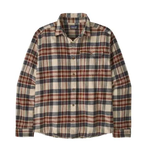 Soft Wear Patagonia L/S Lightweight Fjord Flannel Shirt Paw Dried Vanilla
