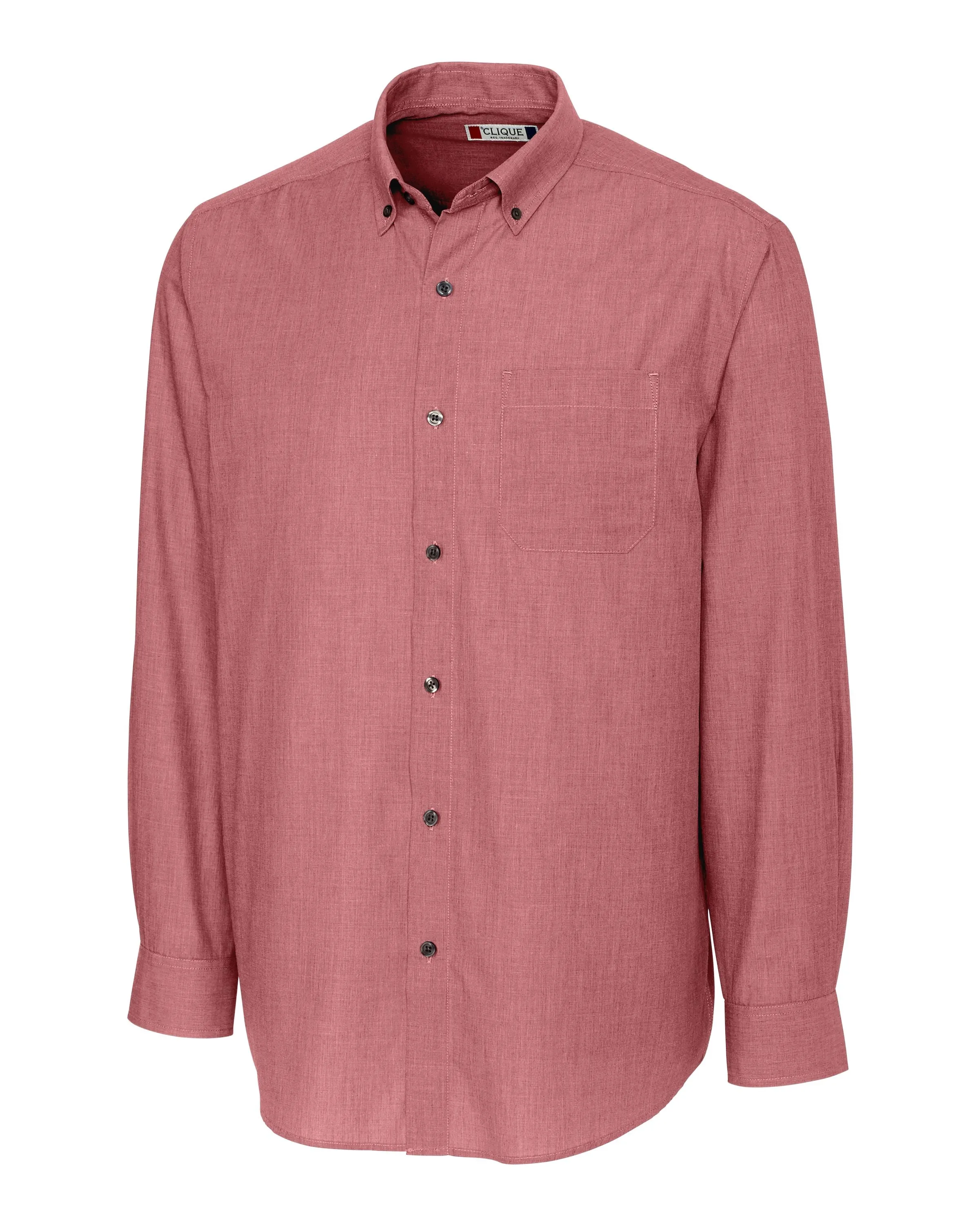 Clique Halden Stain Resistant L/S Moisture Management Tech Layered Design