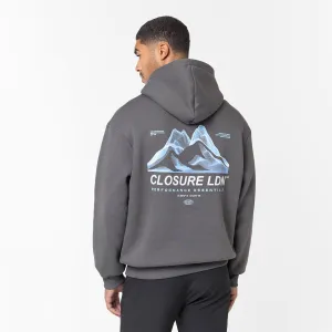 CLSR Outdoors Hoodie | Charcoal Fresh Active Velvet