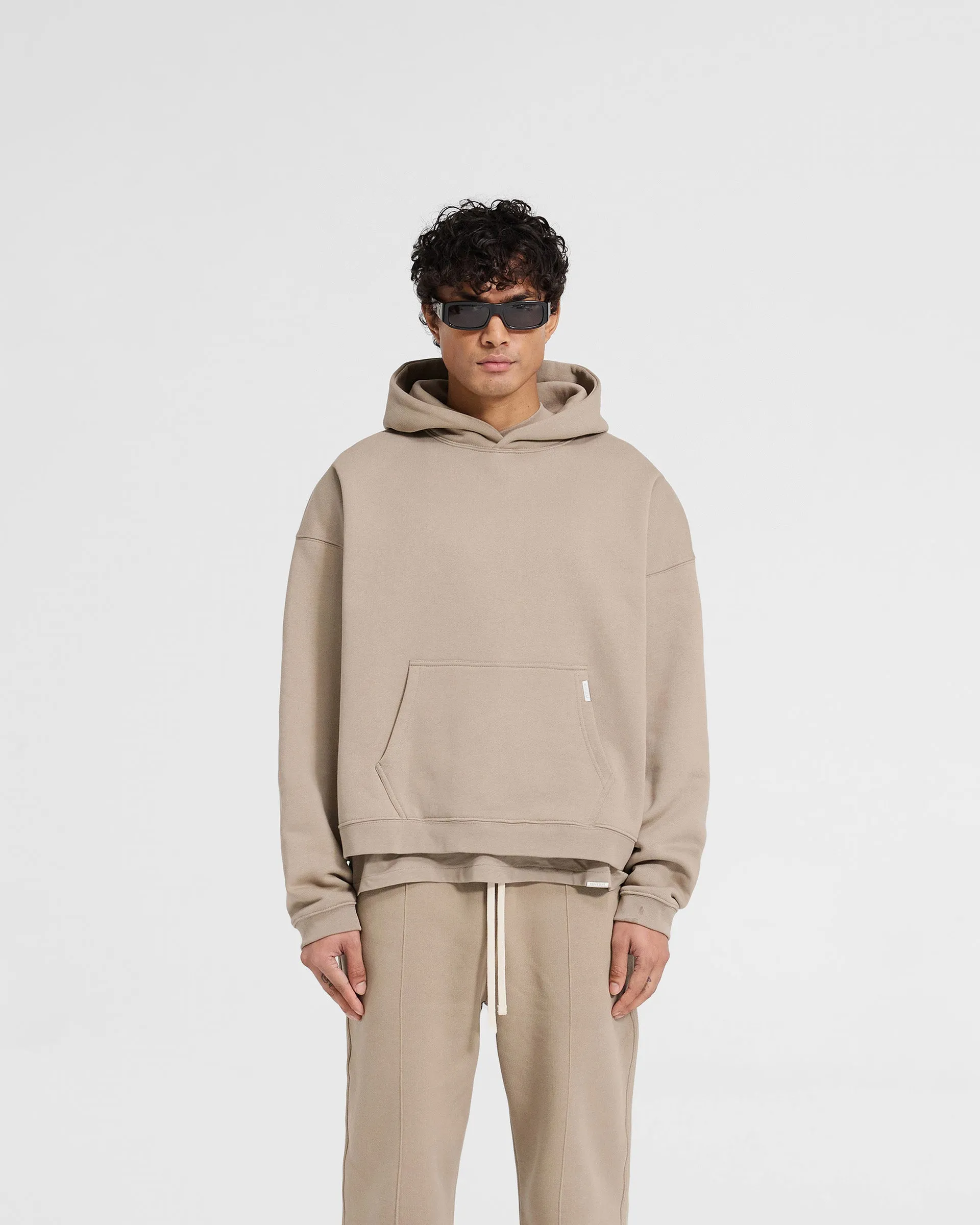 Initial Boxy Hoodie - Dune product value for money appropriate for weekdays