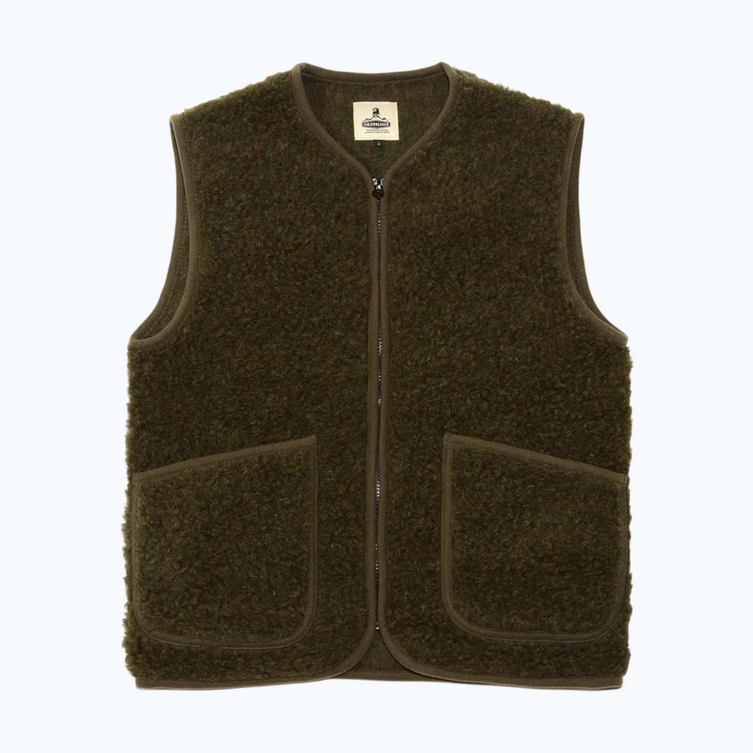 Adjustable Hem Coldbreaker Pepitko Vest Khaki