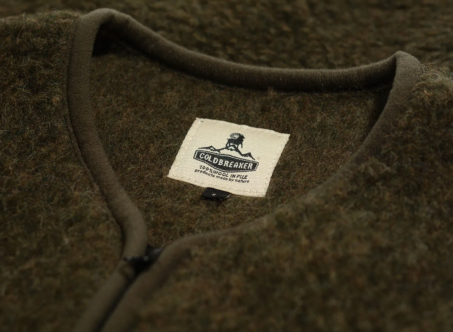 Coldbreaker Pepitko Vest Khaki Ventilation System Mild Weather Layer