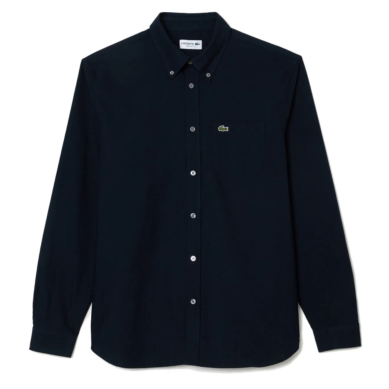 Fashionable Comfort Sustainable production Lacoste Regular Fit Oxford Shirt Navy Blue