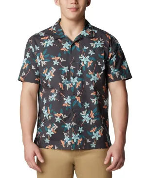 Columbia Arrow Springs Shirt Mens  Multicolor Short Sleeve Button-Up FTS764 Odor control Graduation Ceremony