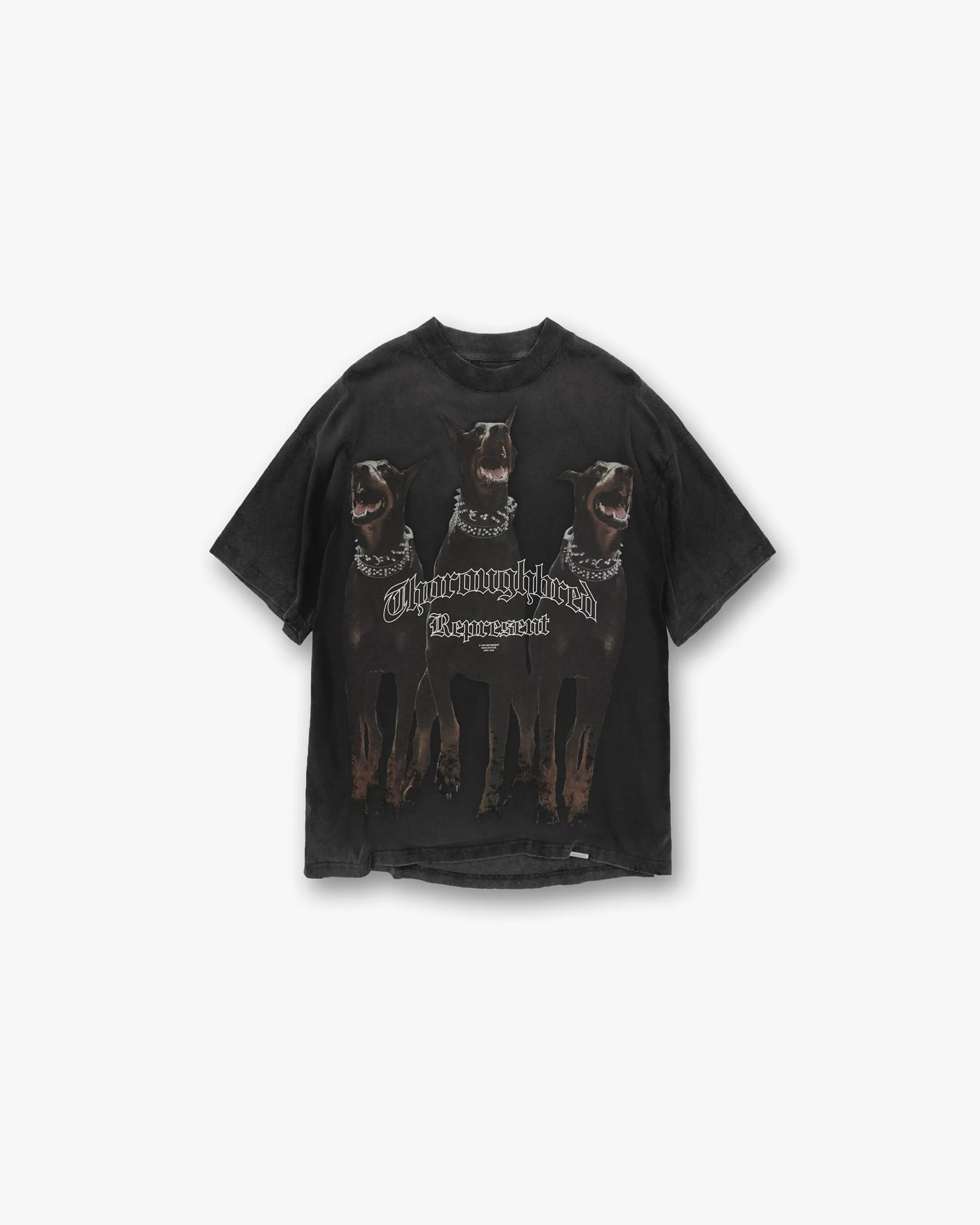 Thoroughbred T-Shirt - Vintage Black Active Style