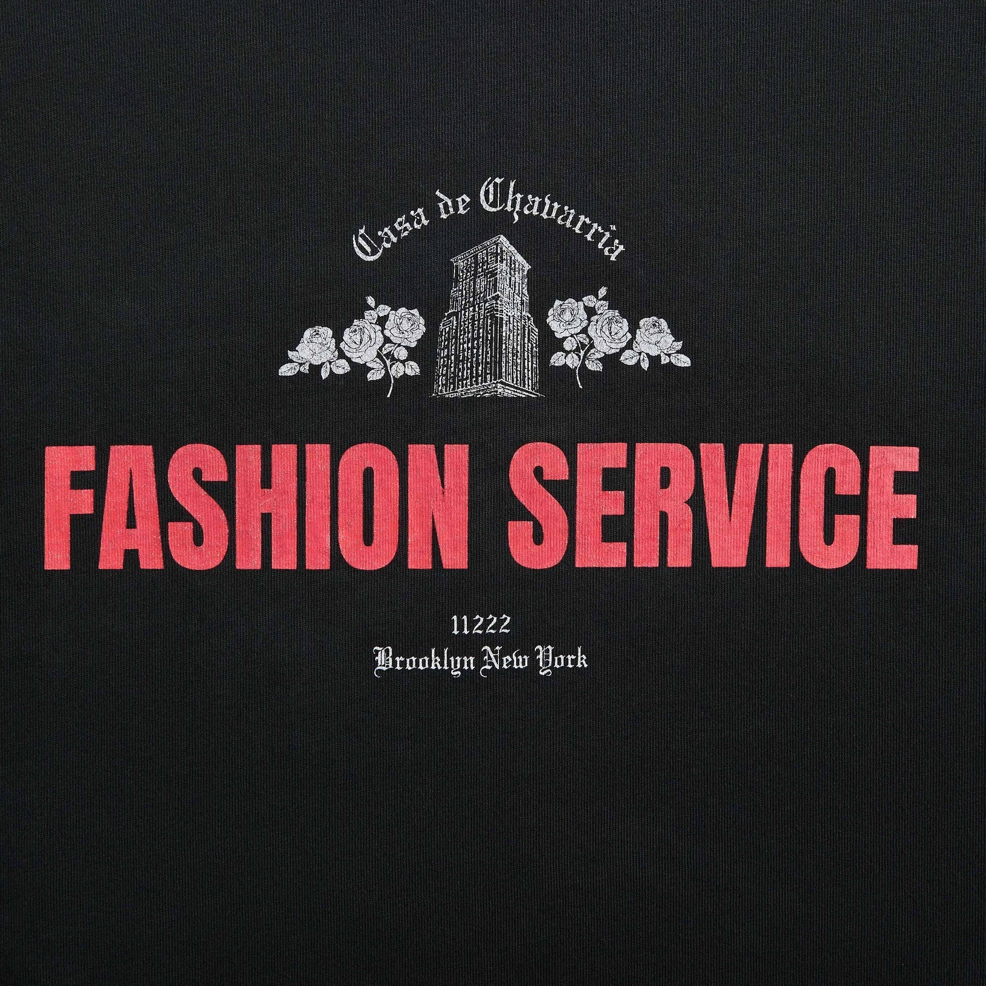 Willy Chavarria Casa De Chavarria Buffalo Tee - Black Versatile Wear