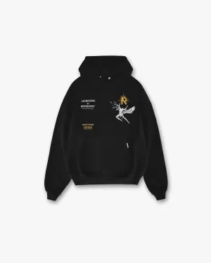 Icarus Hoodie - Jet Black product after sales service