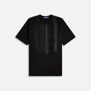 Junya Watanabe Man Tee - Black Breathable Design
